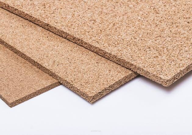 4 mm(915mmx610mm) stambiagrūdė kamštienos plokštė