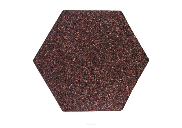 Lipni kamštinė plokštė šešiakampio-negro