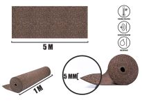 Guminis ir kamštienos paklotas 5mm (1m x5m) - 2