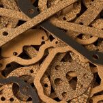 Guminė ir kamštinė lenta  sandarikliams 1000x1000x5mm - 2