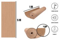 Kamštienos ritinys 5mm(5mx1m)- vidutinio grūdis - 3
