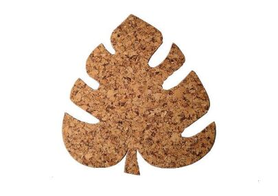 Kamštienos lakšto 30/27 cm dekoras - rinkinys 4 vnt