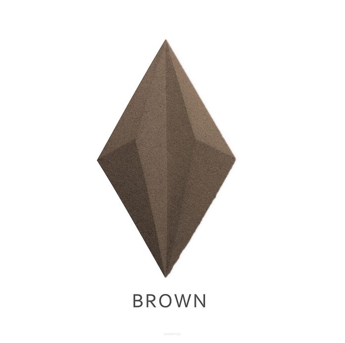 3D kamštienos sienų plokštės Line Brown