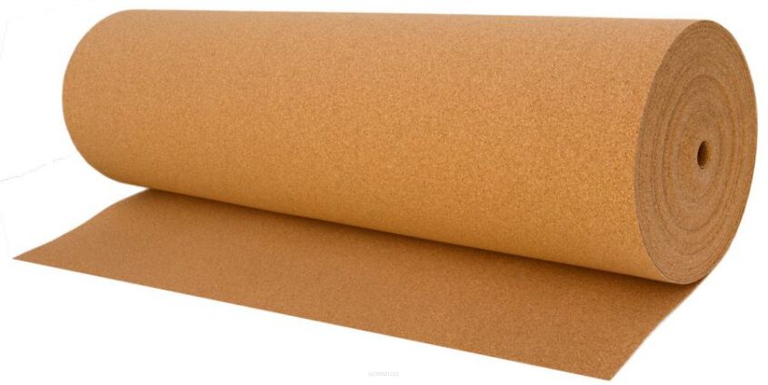 Kamštienos ritinys  0.8mm (100x1.22m) - smulkiagrūdis